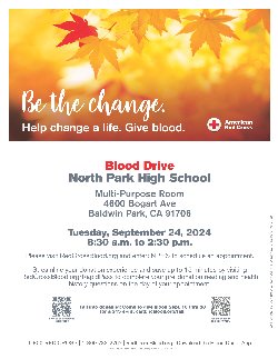 NPHS 2024 BLOOD DRIVE